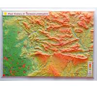 Carte en relief - Le Mont Ventoux et les Baronnies - 31 X 42 cm | Relief Editions