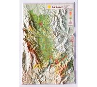Carte en relief - Loire - 21 x 31 cm | Relief Editions