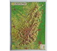 Carte en relief - Massif des Vosges - 42 X 31 cm | Relief Editions