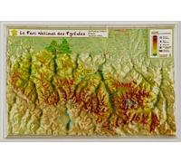 Carte en relief - Parc national des Pyrénées - 21 X 31 cm | Relief Editions