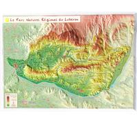 Carte en relief - Parc naturel régional du Luberon - 31 X 42 cm | Relief Editions
