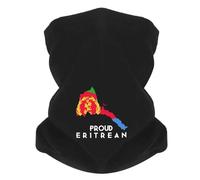 Carte érythréenne fière identité design de drapeau Écharpe pare-vent Écharpe Homme Masque Collaret de cou Casquette pour femmes Coiffe Extérieur Garder chaud Hiver Mul