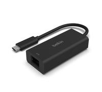 Belkin Adaptateur USB-C vers Ethernet (2,5 Gbit/s, Certification USB-If, Thunderbolt 3 et 4, Compatible avec MacBook Pro/Air, iPad Pro, XPS, Surface, Autres appareils USB-C)