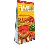 Carte et guide laminés d'Istanbul 2en1 guide et carte