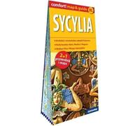 Carte et guide plastifiés de la Sicile (2en1 guide et carte)