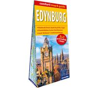 Carte et guide plastifiés d'Édimbourg 2en1 guide et carte