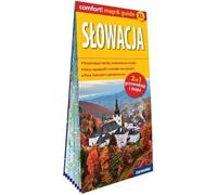 Carte et guide stratifiés de la Slovaquie XL 2en1 guide et carte