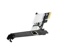 Carte Ethernet 10 Gbit/s PCIE4.0 1X pour ordinateur de bureau offrant 10 fois plus de vitesse sur réseau Gigabit compatible PCIe3.0/PCIe2.0