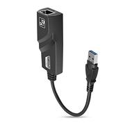 Carte Ethernet USB 10/100/1000 Mbps, adaptateur Ethernet USB 3.0 vers adaptateur LAN RJ45 pour ordinateur portable, carte de commutateur de jeu pour PC Ethernet