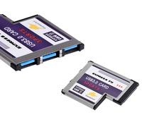 KALEA-INFORMATIQUE Carte contrôleur Express Card 54mm (EXPRESSCARD 54) vers USB 3.0 avec 3 Ports USB3.0 5G et Chipset FL1100
