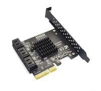 Carte Extension PCI-E 6 Ports SATA3 ASM1166