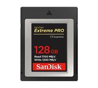 Carte mémoire flash - Sandisk - SDCFEexpress 128Go - Vitesse de lecture 1700MB/s - Vitesse d'écriture 1200MB/s