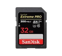 Carte mémoire SDHC SanDisk Extreme PRO UHS-II 32 Go Noir, Gris, Rouge, Jaune, Blanc E