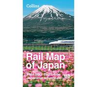 Carte ferroviaire - Japon | Collins Rail Map