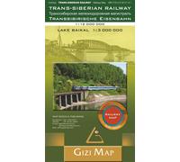 Carte ferrovière - Trans-Siberian Railway | Gizi Map