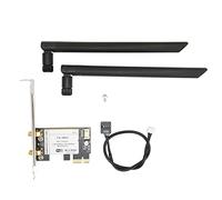 Carte Fil Double Bande 2,4 G/5 G, Internet 2,4 GHz 5 GHz 300 Mbps Haute Transmission 2,4 G 5G électronique Double Bande Accessoires Informatiques Composants Informatiques Cartes