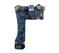 Carte fille de rechange pour Dell Alienware M17 R2 I/O Board EDQ71 LS-H357P avec port audio USB RJ45 0D75J2 D75J2