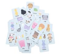 Carte Flash 32 Pièces Pour Bébés, Puzzle De Cognition, Forme Assortie, Apprentissage Cognitif, Jouets D'Apprentissage Précoce