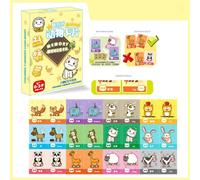 Carte Flash Anglaise Fruits Animaux, Nombres De Circulation, Puzzle Cognitif, Cartes De Poche, Jeu Assorti, Jouets Éducatifs Pour Bébé, Cadeaux