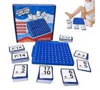 Carte flash de mathématiques pour école, jeux éducatifs portables | Carte flash et tableaux pour enfants à partir de 6 ans, éducation parentale et voyage