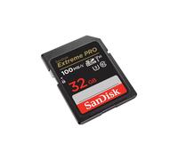 Carte Flash SanDisk Extreme PRO 32Go SDHC UHS-I Classe 10, 200Mo/s Lecture, 90Mo/s Écriture, U3/V30, Résistante aux chocs/eau/rayons X