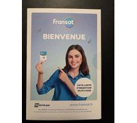 Carte FRANSAT HD PC7 seule de remplacement Valable 4 ans Eutelsat 5W