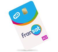 Carte FRANSAT HD PC7 seule de remplacement Valable 4 ans Eutelsat 5W