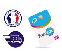 Carte Fransat Officielle Neuve - Satellite EUTELSAT 5 West B - Durée 4 Ans - Garantie 2 Ans