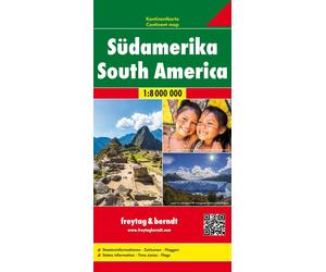 Carte générale - Amérique du Sud | Freytag & Berndt