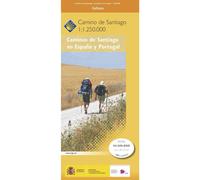 Carte générale - Caminos de Santiago en la Península Ibérica | CNIG