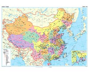 Carte générale - Chine | Gizi Map