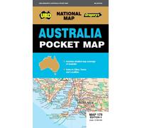 Carte générale de poche - Australie, n° 179 | UBD Gregory's
