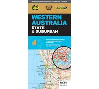 Carte générale n° 670 - Australie-Occidentale | UBD Gregory's