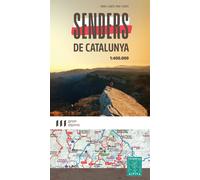 Carte générale - Sentiers de Catalogne | Alpina - 1:400 000