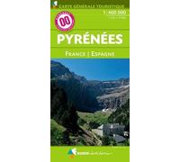 Carte générale touristique - Pyrénées | Rando Editions