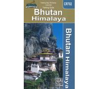 Carte générale - Trekking au Bhoutan dans l'Himalaya | Himalayan MapHouse