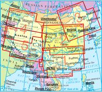 Carte géographique - Chine Centre 2 | Gizi Map