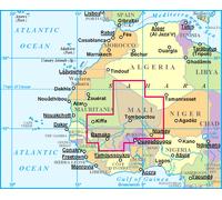 Carte géographique - Mali | Gizi Map