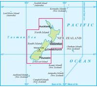 Carte géographique - Nouvelle Zélande | Gizi Map
