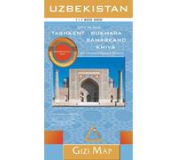 Carte géographique - Ouzbékistan | Gizi Map