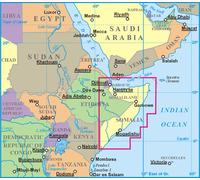 Carte géographique - Somalie | Gizi Map