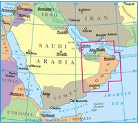 Carte géographique - Sultanat d'Oman | Gizi Map