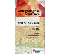 Carte géologique : Belle-Île-en-Mer
