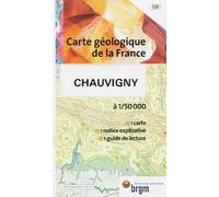Carte géologique : Chauvigny