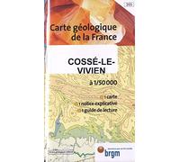 Carte géologique : Cossé-le-Vivien