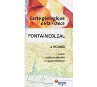 Carte géologique : Fontainebleau
