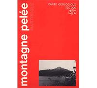 Carte géologique : Montagne Pelée en Martinique