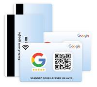 Carte Google avis - NFC et QR Code - Collectez des Avis Clients en un scan, Format carte de visite, Pour entreprises et commerces (2)