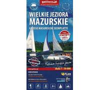 Carte - Grands lacs de Mazurie 1:50 000