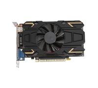 Carte Graphique 2GD5, Carte Graphique de Jeu 2 Go GDDR5 128 Bits avec CD, Résolution 2560 X 1600 PCI Express 2.0 16X GPU D'ordinateur pour Travailler des Films et Réaliser des